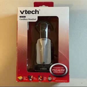 vtech IS6100 Direct 6.0 Digital Technology Noise Canceling Cordless Headset New